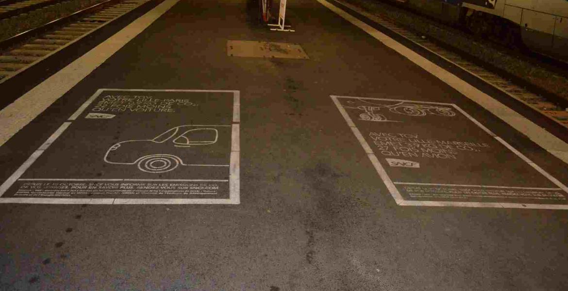 Clean-Tag craie Gare de lille Clean-Tag craie Gare de lille