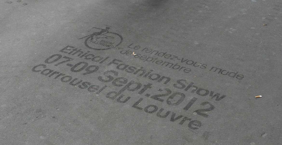 Opération de street marketing à Paris Opération de street marketing à Paris