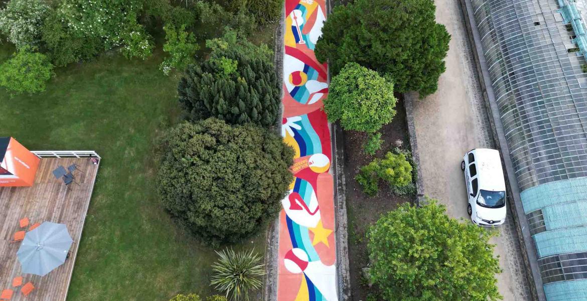 Fresque au sol Fresque au sol