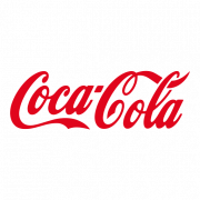 Logo Coca-Cola pour le marquage au sol