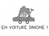Logo en voiture Simone