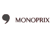 Logo monoprix pour clean-tag street-marketing signalétique